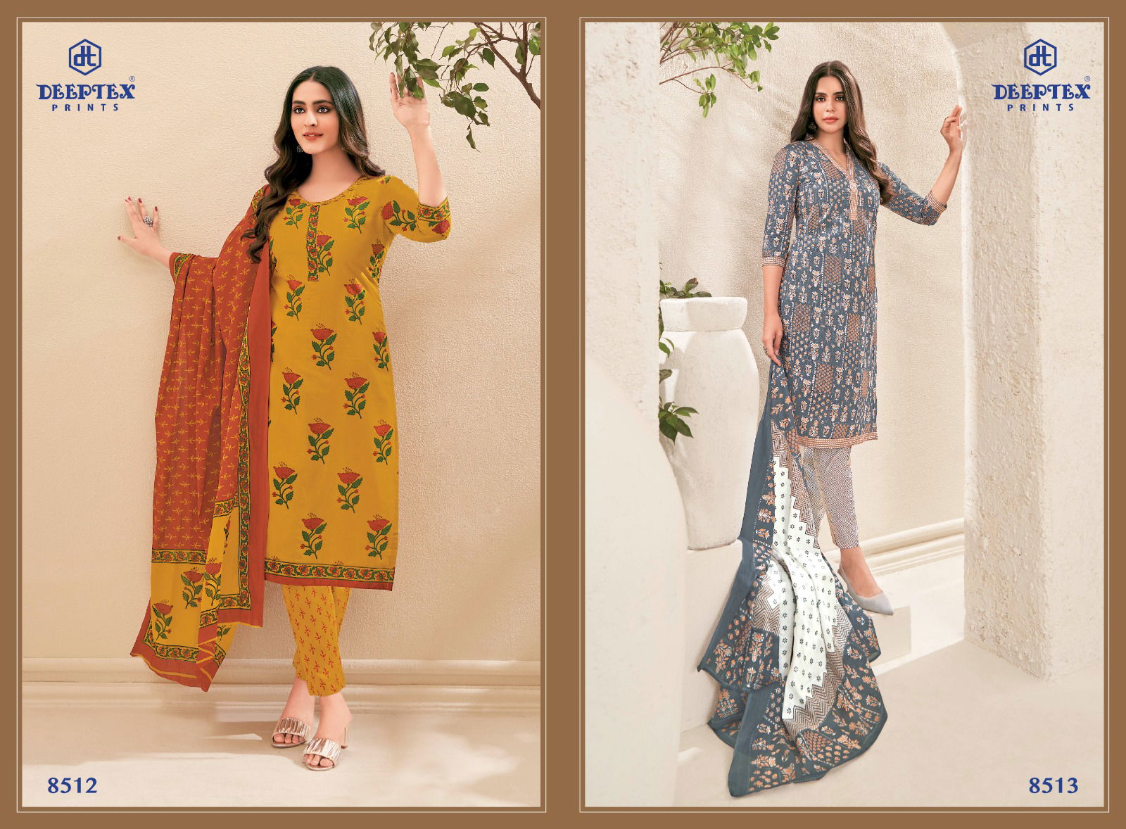 Miss India Vol 85 By Deeptex Printed Cotton Printed Dress Material Wholesale Suppliers In Mumbai
